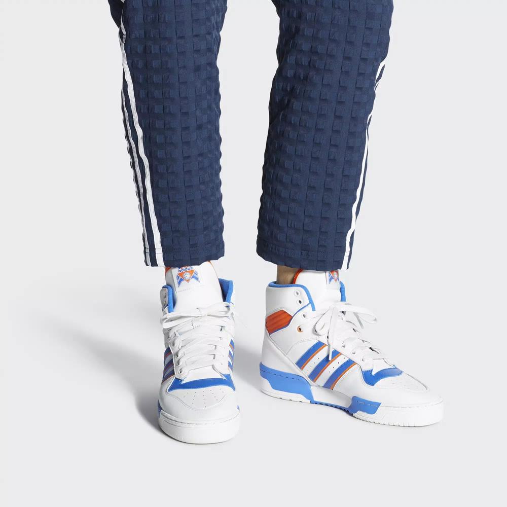 Adidas Rivalry High Tenis Blancos Para Hombre (MX-89021)